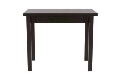 Стол обеденный раскладной с ящиком венге