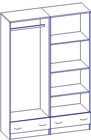 Спальный Гарнитур Кармен МДФ/Разные Цвета