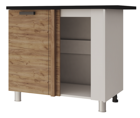 10УР2 Шкаф-стол угловой Крафт